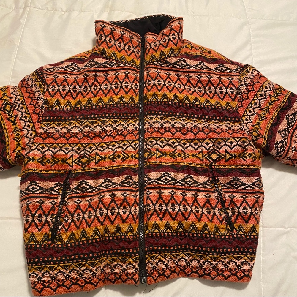 Free People Aztec Coat